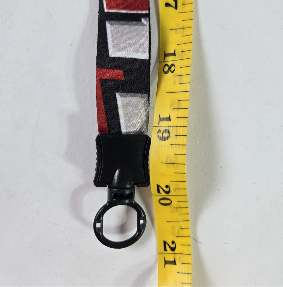 Red and Black Lanyard Case Brand